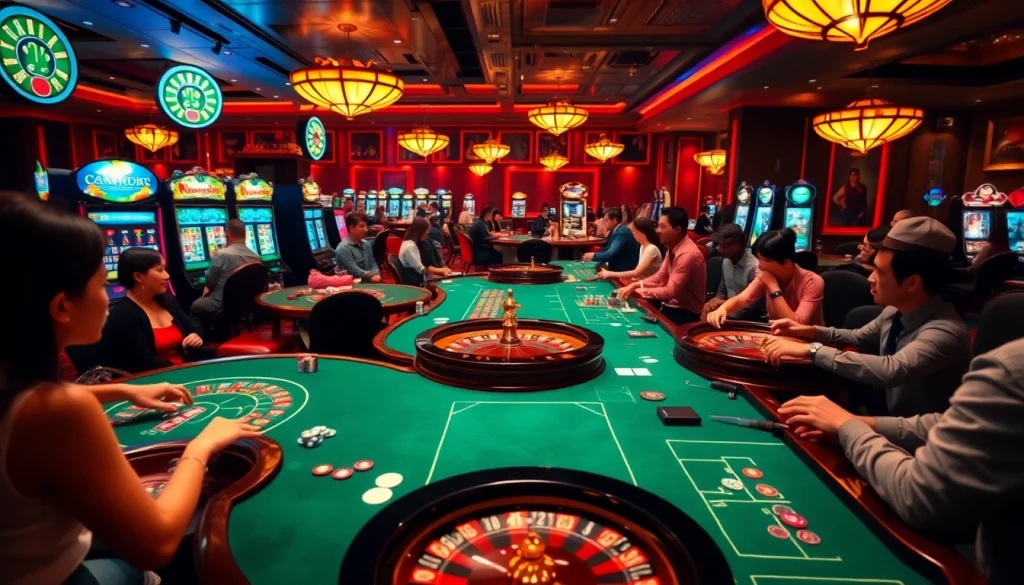 Experience the excitement of casino games at 88aa.com with players enjoying blackjack at a lively table.