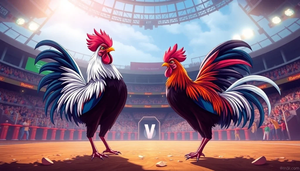 Engage with 69vn.rodeo's exciting online rooster fighting matches and betting interface.
